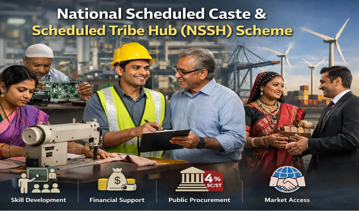 ರಾಷ್ಟ್ರೀಯ SC-ST ಹಬ್ (NSSH) ಯೋಜನೆ